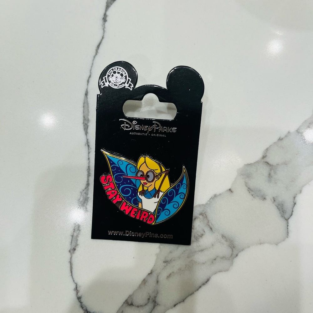 Disney Parks Disney Pin - Alice in Wonderland Stay Weird